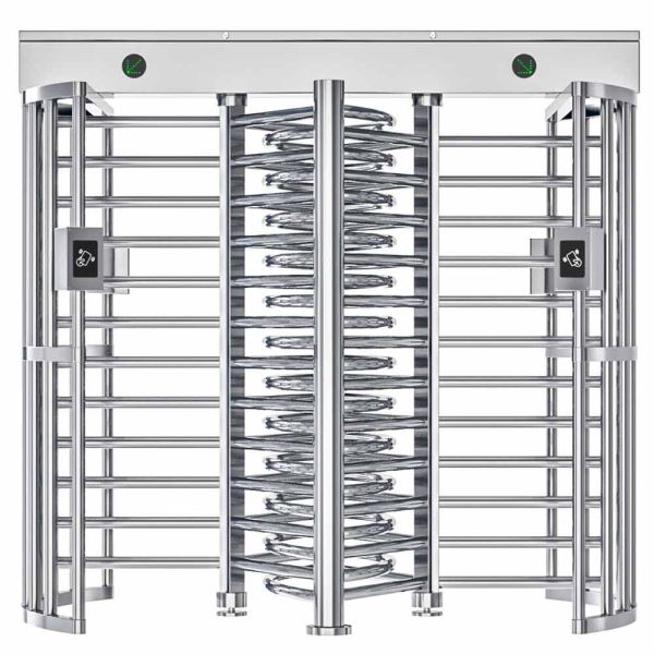 Полноростовой двухпроходной роторный турникет Блокпост РСТ 1200