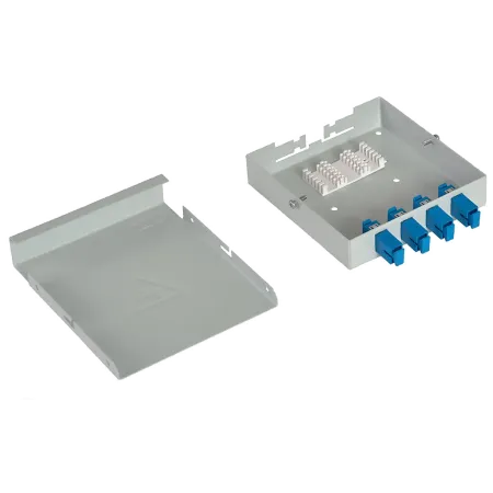 Кросс оптический ШКОН-Р/1-4-SC~4-SC/SM~4-SC/UPC настенный