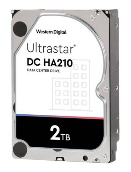 Жесткий диск 2ТБ Western Digital Ultrastar DC HA210 (HUS722T2TALA604)