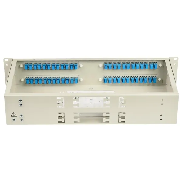 Кросс оптический ШКОС-М -2U/4 -48 -SC ~48 -SC/SM ~48 -SC/UPC, стоечный
