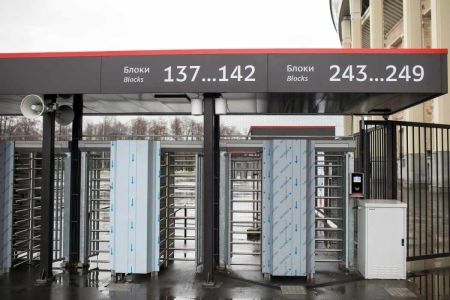 Двухпроходный полноростовой турникет Gotschlich Ecco Arena 90 HD Basic (6EALD4ABHB)