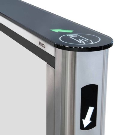 Турникет PERCo-ST-01 "Скоростной проход" с распашными створками PERCo-ATG-425 (ширина створки 425 мм)