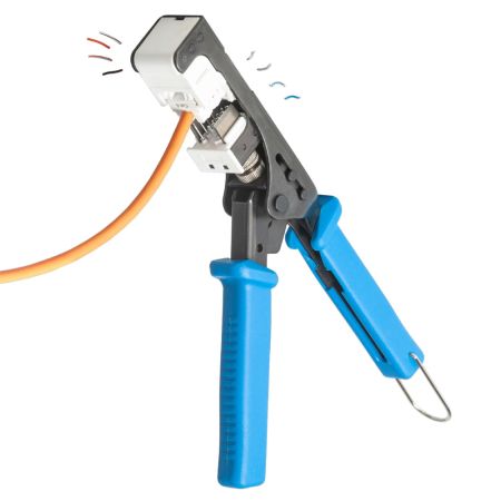 Модуль коммутационный ЛЮ-МКС-6.9К39, тип Keystone 90°, UTP, кат.6, белый