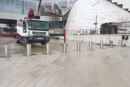 Противотаранный боллард 800 мм ЦеСИС ДАБР.425728.011 электромеханический Противотаранный боллард 800 мм ЦеСИС ДАБР.425728.011 электромеханический