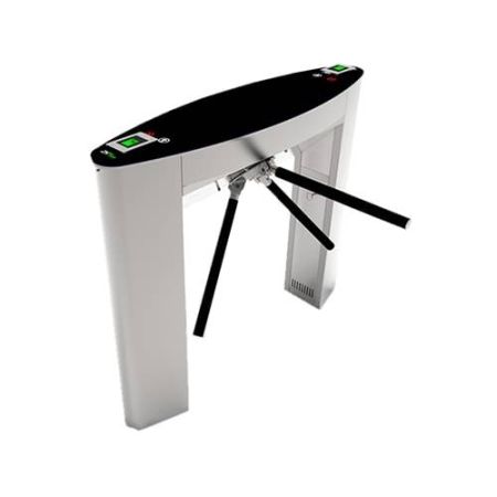 Турникет-трипод тумбовый ZKTeco TS5011A с RFID считывателями (с планками)