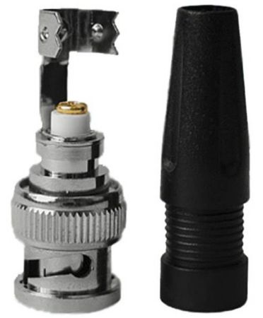 Разъем BNC под коаксиальный кабель универсальный (штекер), 10 шт.