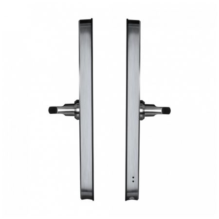 Электронный биометрический замок Novilock Smart Fast v.4237 silver, под DIN цилиндр, IP66