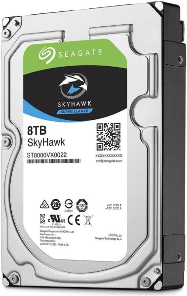 Жесткий диск Seagate SkyHawk 8 ТБ ST8000VX0022 Жесткий диск Seagate SkyHawk 8 ТБ ST8000VX0022
