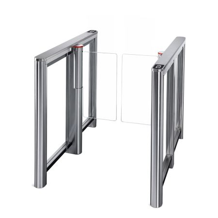 Турникет распашной PERCo ST-11S «Скоростной проход» с крышками из нержавеющей стали и створками 300 мм