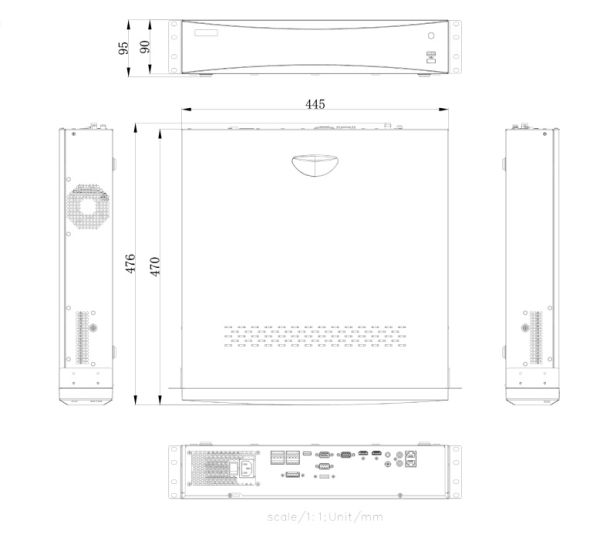 16-канальный сетевой видеорегистратор 4K HikVision DS-8616NXI-K8 с технологией AcuSense