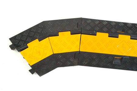 Кабель-канал резиновый ККР 2-12У (поворот на 45 град.)