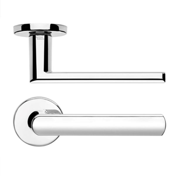 Комплект ручек dormakaba LUCE LC12Y с накладкой под евроцилиндр