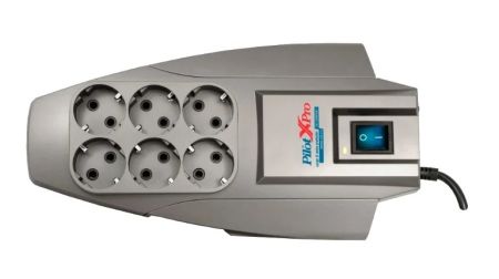 Сетевой фильтр PILOT X-Pro, 3м, серый