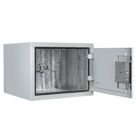 Монтажный шкаф 19" Мастер 7УТ-С (9U) с обогревом, 600х450х600 мм, IP66