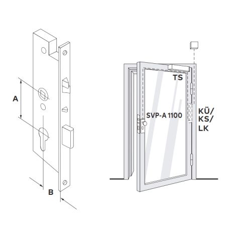 Соединительный кабель dormakaba SVP-A 1100