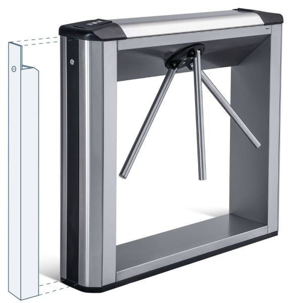 Турникет-трипод тумбовый PERCo-TBC01.1 (с механическими планками Антипаника) с картоприемником Турникет-трипод тумбовый PERCo-TBC01.1 (с механическими планками Антипаника) с картоприемником