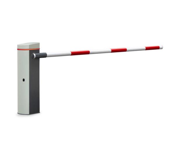 Шлагбаум автоматический PERCo GS04.1 с круглой стрелой 3 м и встроенной системой обогрева