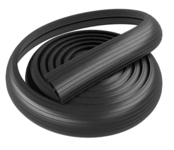 Гибкий кабель-канал ГКК 1-16, резина (1 канал 20х8 мм)