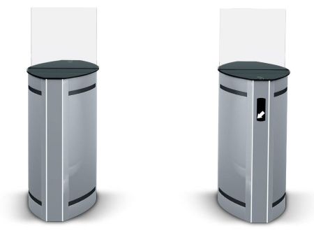 Турникет PERCo ST-02.900 "Скоростной проход" с раздвижными створками (ширина прохода 900 мм)