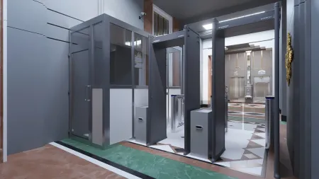 Арочный металлодетектор Блокпост PC V 900 (9/6/3), серии Матрёшка