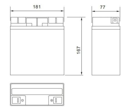 Аккумулятор Etalon FORS 1218 (12В 18 А∙ч)
