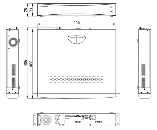 16-канальный сетевой видеорегистратор HikVision DS-7716NXI-I4/S(C) с AcuSense 16-канальный сетевой видеорегистратор HikVision DS-7716NXI-I4/S(C) с AcuSense