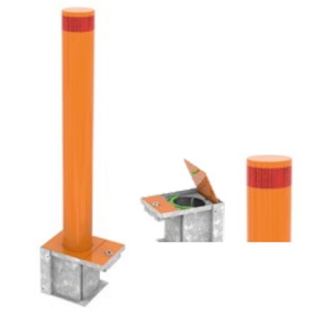 Блокиратор съемный Came TBD 114S900 RMB, диаметр 114 мм, высота 900 мм