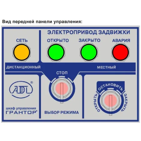 Шкаф управления задвижками Грантор АЭП40-006-54-11З