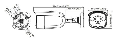 Видеокамера 2Мп Ultra-Low Light PIR HikVision DS-2CE12D8T-PIRL (2.8 мм)