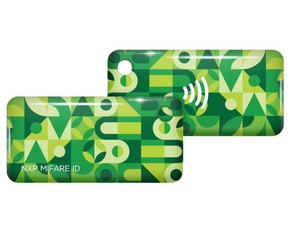 Бесконтактный брелок Mifare ID Standard (зеленый)
