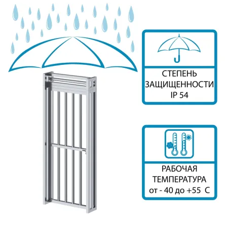Калитка полноростовая Блокпост КЛ М1 механическая