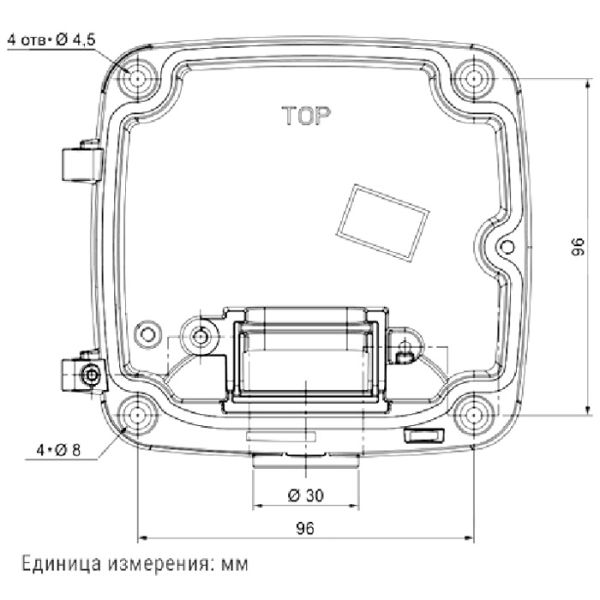 Монтажная коробка Beward HB-134-R8