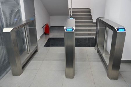 Центральный модуль распашного турникета Gotschlich Axioma DF 1025H (650/900 мм) (6AXI2DC-SB)