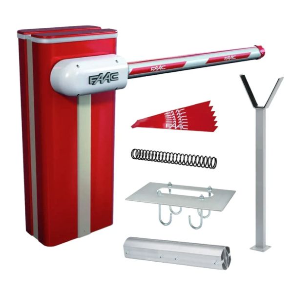 Комплект автоматического шлагбаума Faac B680H/6 c составной стрелой 6.3 м