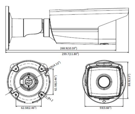Уличная IP-видеокамера 4Мп HikVision DS-2CD2T43G0-I8 (8 мм)