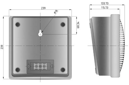 Оповещатель пожарный АС-0,5-30/100 (НП) речевой