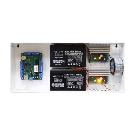 Сетевой IP-контроллер ProxWay PW-400 AC v.3 с источником питания и местом под АКБ