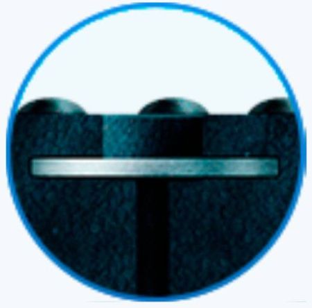 Искусственная дорожная неровность ИДН-900-2 с усиленным креплением (концевой элемент)