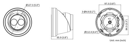 Уличная IP-видеокамера 8 Мп HikVision DS-2CD2383G2-IU (4 мм) с технологией AcuSense