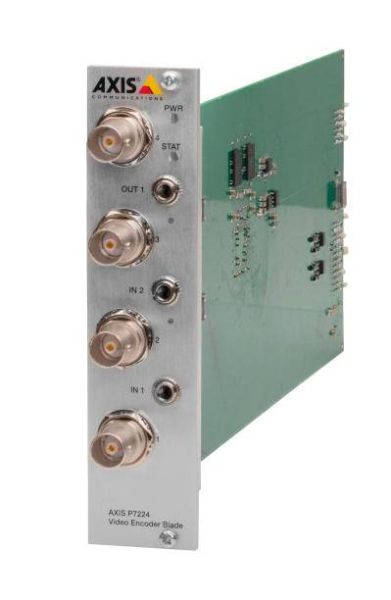 Блейд-видеокодер 4-канальный Axis P7224