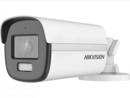 Уличная HD-TVI видеокамера 2Мп HikVision ColorVu DS-2CE12DF3T-FS (3.6 мм) с микрофоном (AoC)
