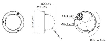 Уличная IP-камера ColorVu 8Мп Hikvision DS-2CD2187G2-LSU(C) (2.8 мм), черная, с AcuSense и LED-подсветкой до 30м