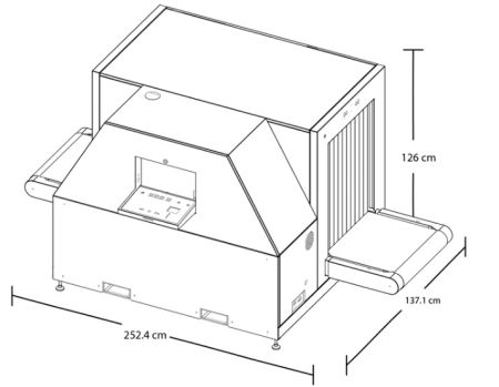 Рентгенотелевизионный интроскоп Astrophysics XIS-5878 Рентгенотелевизионный интроскоп Astrophysics XIS-5878
