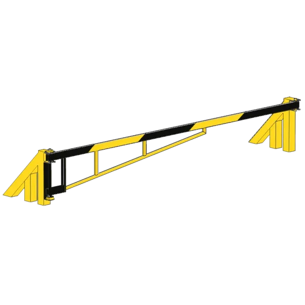 Противотаранный шлагбаум ПШГ-СБ (Л) 5000 горизонтальный, электромеханический, 3,5 тонны
