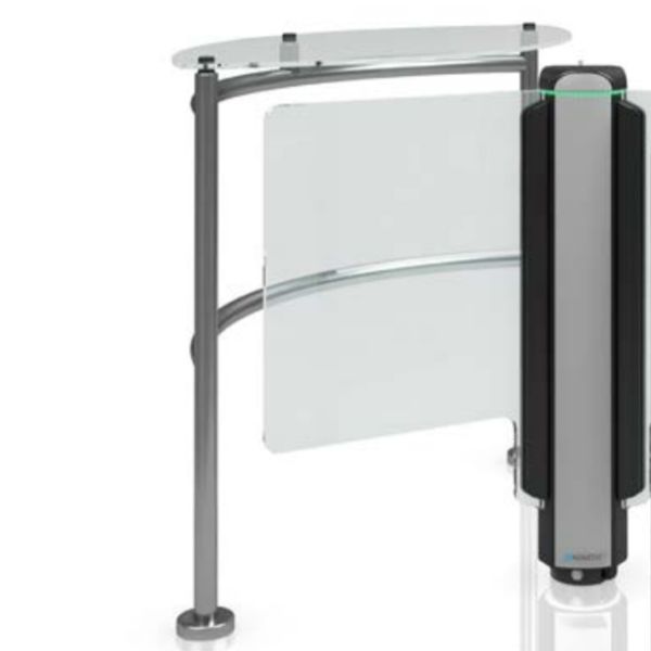 Ограждение с держателем под столик Magnetic GBTF103 для роторных турникетов mTwing, без планки