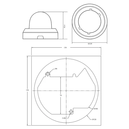 IP-видеокамера 2Мп Rubezh RV-3NCD2165-P-I1 (2.8-12) IP-видеокамера 2Мп Rubezh RV-3NCD2165-P-I1 (2.8-12)