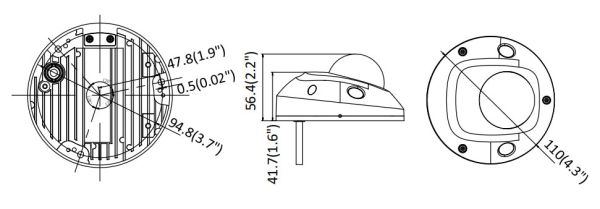 Миникупольная IP-видеокамера 2Мп HikVision DS-2CD2523G0-IS (4 мм), черная Миникупольная IP-видеокамера 2Мп HikVision DS-2CD2523G0-IS (4 мм), черная