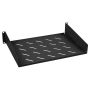 Полка консольная 19" 2U Cabeus SH-J017-2U-315-BK для шкафов и стоек