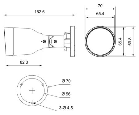 IP-видеокамера уличная 2Мп Dahua DH-IPC-HFW1239S1P-LED-0280B-S5