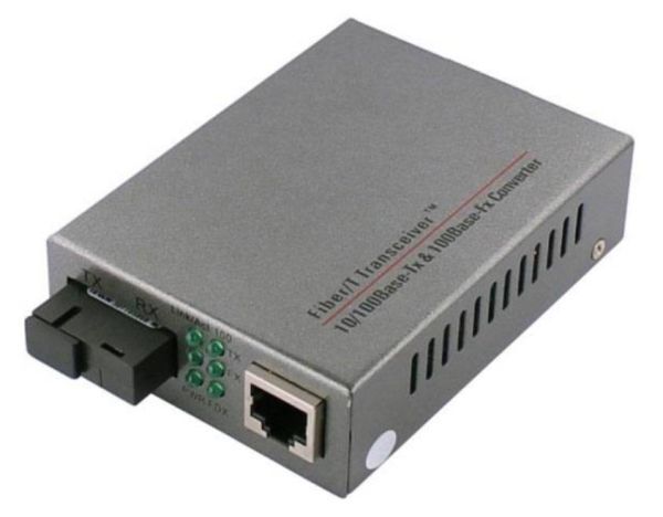 Оптический медиаконвертер Ethernet Osnovo OMC-100-11S5a до 20 км